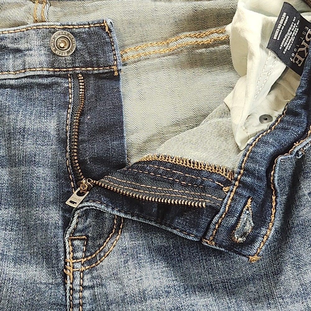 BKE Jeans Mens 34x32 Blue Tyler Bootcut Relaxed Fit Medium Wash Denim - Picture 3 of 9